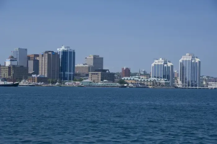 Framed Print : Canada, Nova Scotia, Halifax. City views of Halifax from the water Framed Print : Canada, Nova Scotia, Halifax. City views of Halifax from the water