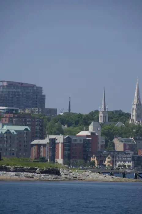 Framed Print : Canada, Nova Scotia, Halifax. City views of Halifax from the water