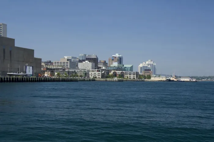 Framed Print : Canada, Nova Scotia, Halifax. City views of Halifax from the water Framed Print : Canada, Nova Scotia, Halifax. City views of Halifax from the water
