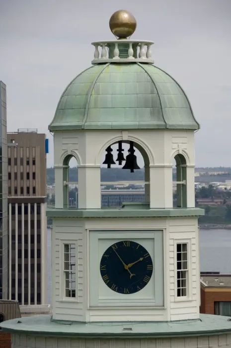 Framed Print : Canada, Nova Scotia, Halifax. Old Town Clock (circa 1803), city landmark located Framed Print : Canada, Nova Scotia, Halifax. Old Town Clock (circa 1803), city landmark located