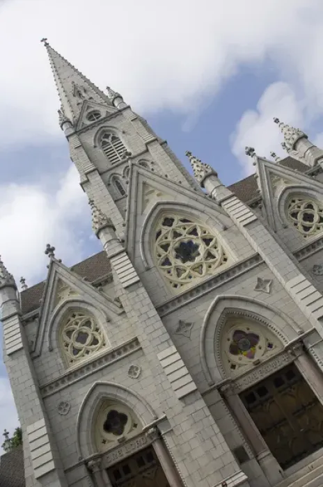 Framed Print : Canada, Nova Scotia, Halifax. Saint Marys Cathedral Basilica. The tallest polished