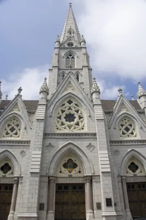 Framed Print : Canada, Nova Scotia, Halifax. Saint Marys Cathedral Basilica. The tallest polished