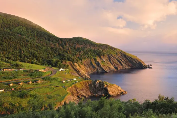 Framed Print : Canada, Nova Scotia, Meat Cove. Sunset on Cape Breton Island Framed Print : Canada, Nova Scotia, Meat Cove. Sunset on Cape Breton Island