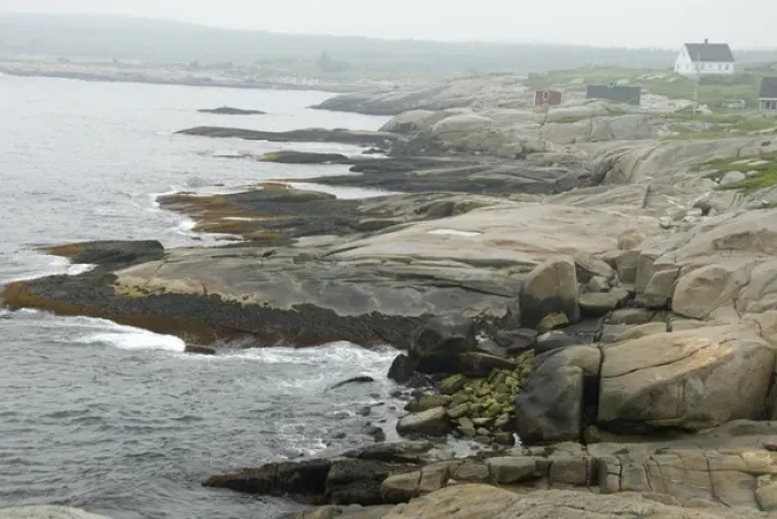 Framed Print : Canada, Nova Scotia, Peggys Cove. Rocky coastline Framed Print : Canada, Nova Scotia, Peggys Cove. Rocky coastline