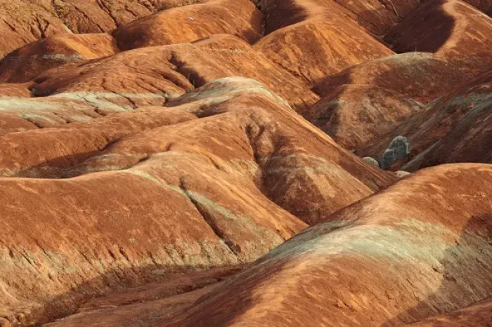 Framed Print : Canada, Ontario, Cheltemham. Clay formation in Cheltemham Badlands Framed Print : Canada, Ontario, Cheltemham. Clay formation in Cheltemham Badlands