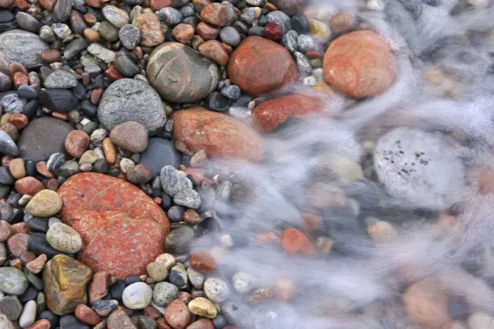 Framed Print : Canada, Ontario, Marathon. Wave crashing on rocks at Pebble Beach Framed Print : Canada, Ontario, Marathon. Wave crashing on rocks at Pebble Beach