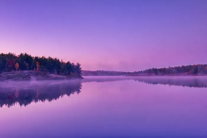 Framed Print : Canada, Ontario, Sudbury. Dawn light on Lake Laurentian Framed Print : Canada, Ontario, Sudbury. Dawn light on Lake Laurentian