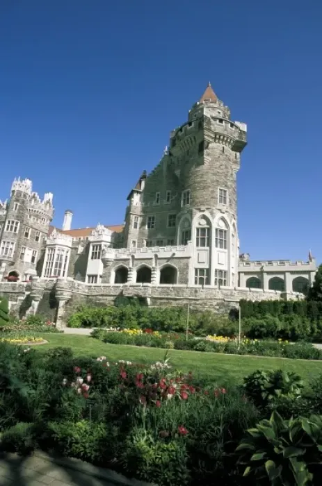 Framed Print : Canada, Ontario, Toronto. Historic Casa Loma garden Framed Print : Canada, Ontario, Toronto. Historic Casa Loma garden