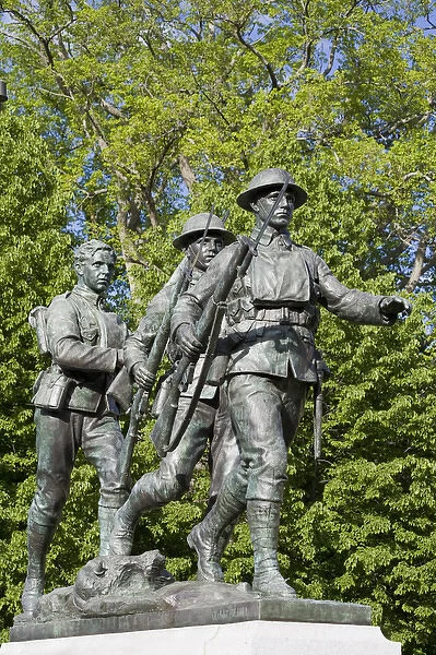 Canada, Prince Edward Island, Charlottetown. War Memorial