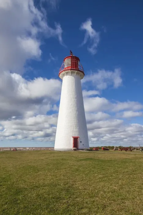 Framed Print : Canada, Prince Edward Island, Point Prim Lighthouse