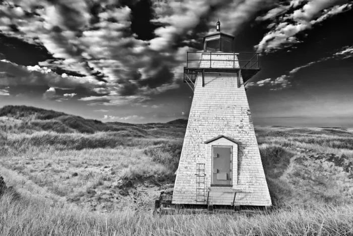 Framed Print : Canada, Prince Edward Island. St. Peters Harbour Lighthouse. Canada Framed Print : Canada, Prince Edward Island. St. Peters Harbour Lighthouse. Canada