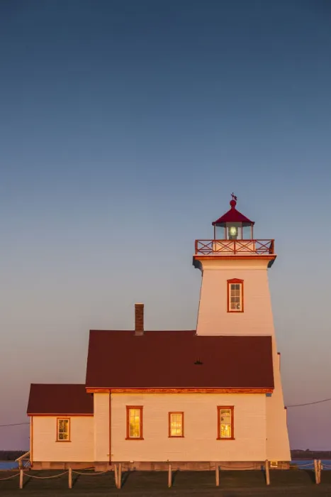 Framed Print : Canada, Prince Edward Island, Wood Islands, Wood Islands Lighthouse, sunset Framed Print : Canada, Prince Edward Island, Wood Islands, Wood Islands Lighthouse, sunset
