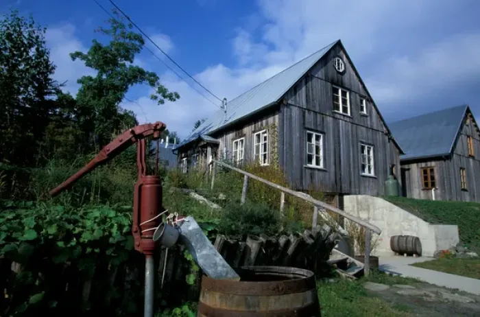 Framed Print : Canada, Quebec, Auclair. Lower St. Lawrence area, Domaine Acer - Maple winery