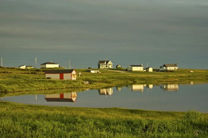 Framed Print : Canada, Quebec, Iles-de-la-Madeleine