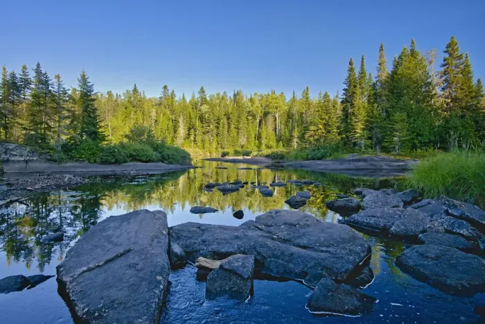 Framed Print : Canada, Quebec, La Mauricie National Park. Ruisseau Bouchard Creek landscape Framed Print : Canada, Quebec, La Mauricie National Park. Ruisseau Bouchard Creek landscape