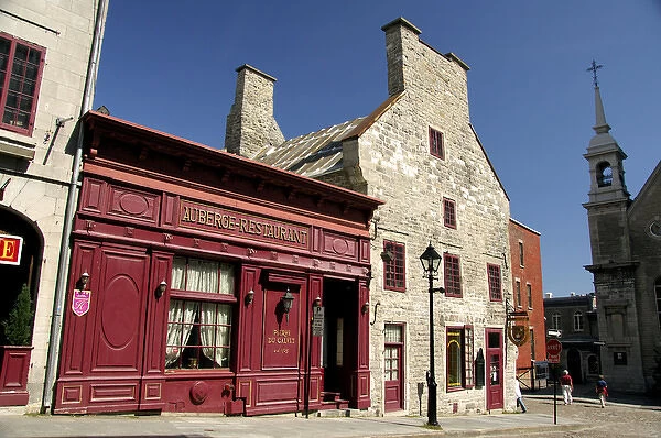 Canada, Quebec, Montreal. Historic Pierre du Calvet House. IMAGE RESTRICTED: Not