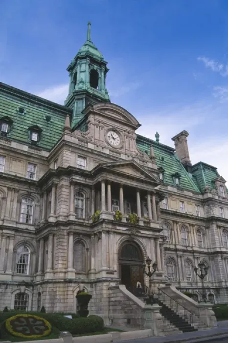 Framed Print : Canada, Quebec, Montreal, Montreal City Hall (Hotel de Ville) Framed Print : Canada, Quebec, Montreal, Montreal City Hall (Hotel de Ville)