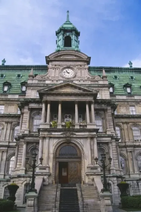Framed Print : Canada, Quebec, Montreal, Montreal City Hall (Hotel de Ville) Framed Print : Canada, Quebec, Montreal, Montreal City Hall (Hotel de Ville)