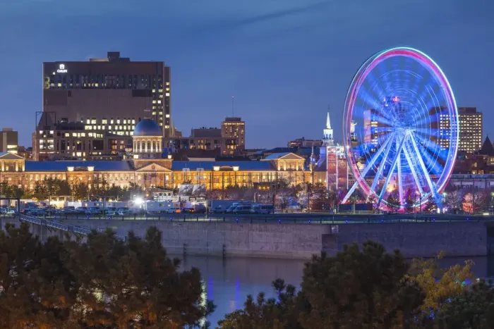 Framed Print : Canada, Quebec, Montreal. The Old Port, The Montreal Observation Wheel Framed Print : Canada, Quebec, Montreal. The Old Port, The Montreal Observation Wheel