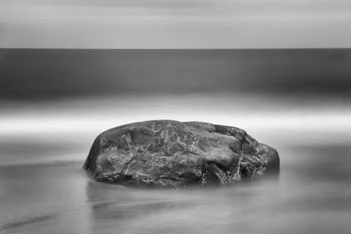 Framed Print : Canada, Quebec, Pointe-aux-Anglais. Rock on shore of Gulf of St. Lawrence Framed Print : Canada, Quebec, Pointe-aux-Anglais. Rock on shore of Gulf of St. Lawrence