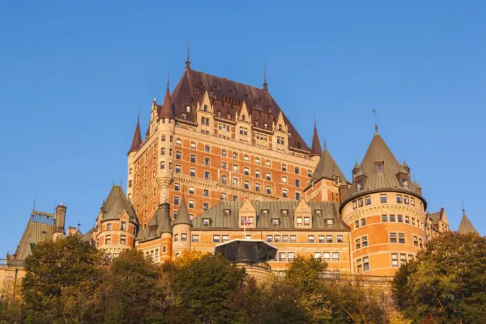 Framed Print : Canada, Quebec, Quebec City. Chateau Frontenac Hotel Framed Print : Canada, Quebec, Quebec City. Chateau Frontenac Hotel