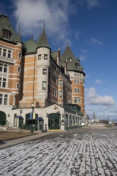 Canada, Quebec, Quebec City. Fairmont Chateau Frontenac