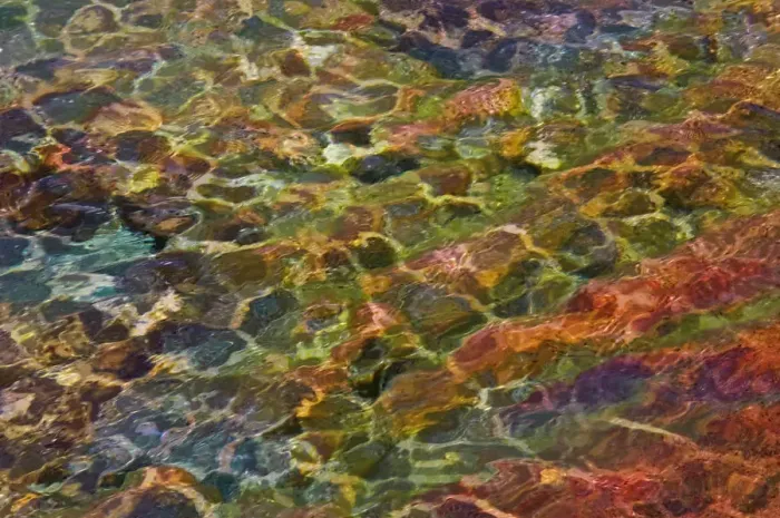 Framed Print : Canada. Shimmering water abstract. Credit as: Mike Grandmaison / Jaynes Gallery / DanitaDelimont Framed Print : Canada. Shimmering water abstract. Credit as: Mike Grandmaison / Jaynes Gallery / DanitaDelimont