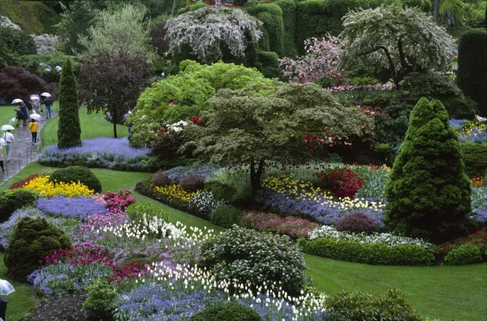 Framed Print : Canada, Vancouver Island, Victoria, Butchart Gardens Framed Print : Canada, Vancouver Island, Victoria, Butchart Gardens