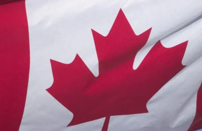 Framed Print : Canadian Flag