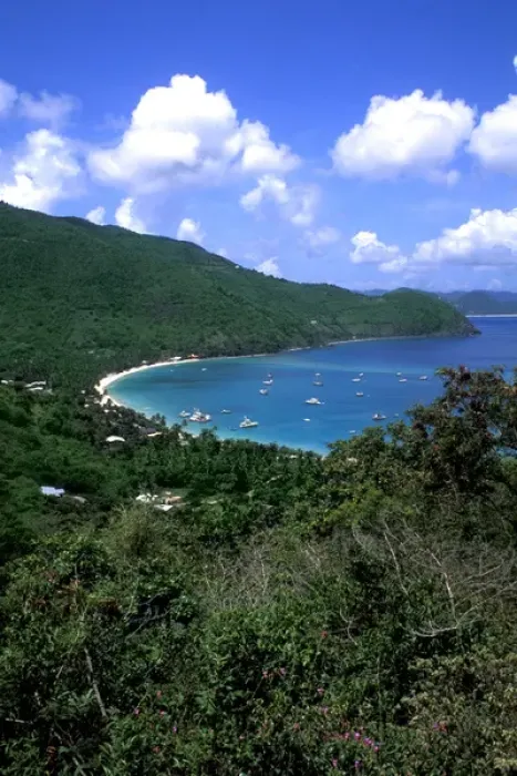 Framed Print : Cane Garden Bay Tortola BVI British Virgin Islands