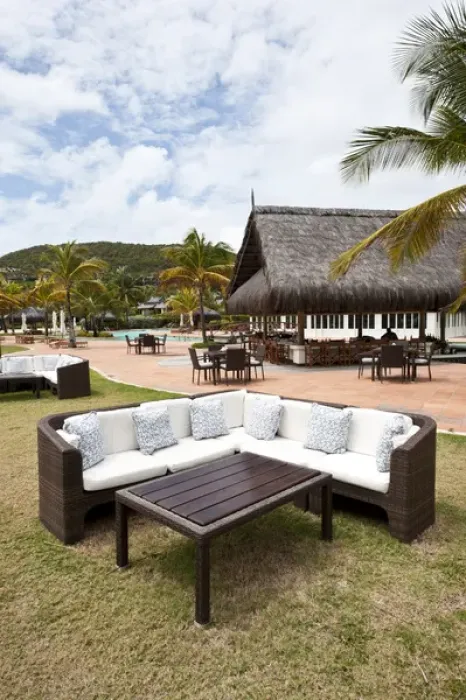 Framed Print : Canouan Island, St. Vincent & The Grenadines. Canouan Resort at Carenage Bay