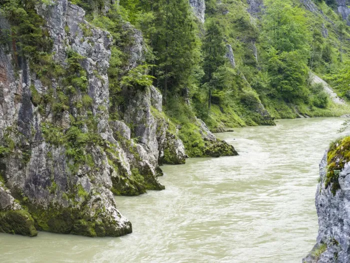 Framed Print : Canyon Entenlochklamm in Tyrol. Europe, Austria