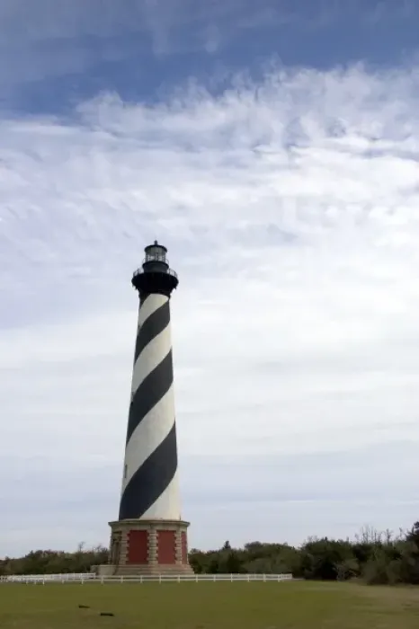 Framed Print : Cape Hatteras Lighthouse in North Carolina