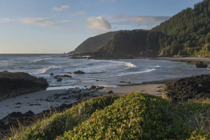Framed Print : Cape Perpetua, Oregon