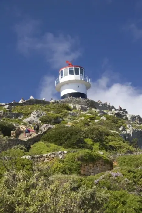 Framed Print : Cape Town, South Africa. A lighthouse on the Cape Peninsula outside of Cape Town Framed Print : Cape Town, South Africa. A lighthouse on the Cape Peninsula outside of Cape Town