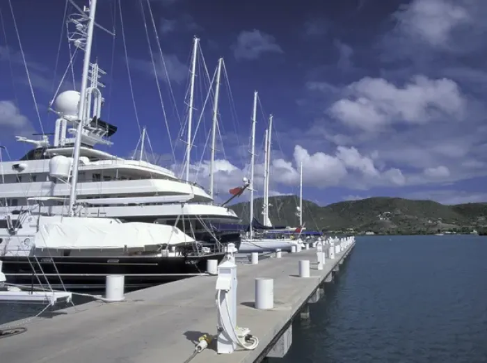 Framed Print : Caribbean, Antigua & Barbuda, Antigua, English Harbour Morning view of yacht harbor Framed Print : Caribbean, Antigua & Barbuda, Antigua, English Harbour Morning view of yacht harbor