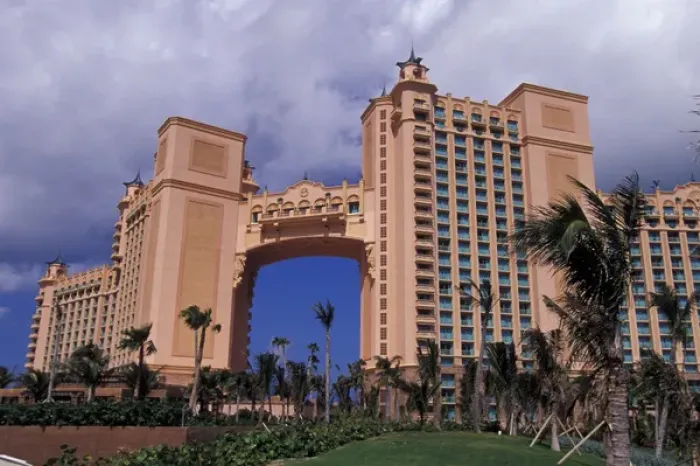 Framed Print : Caribbean, Bahamas, Nassau Atlantis Resort, Paradise Island