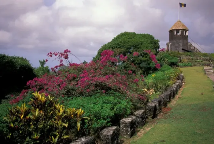 Framed Print : CARIBBEAN, Barbados Gun Hill Framed Print : CARIBBEAN, Barbados Gun Hill