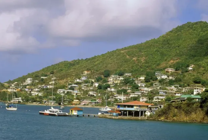 Framed Print : Caribbean, Bequia. Boats Framed Print : Caribbean, Bequia. Boats