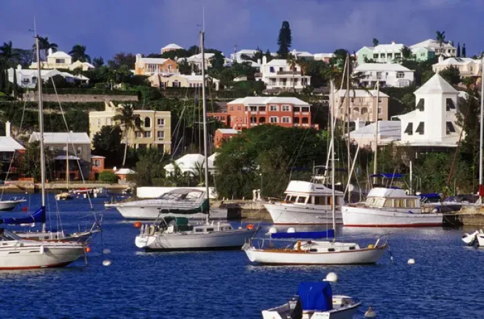 Framed Print : Caribbean, Bermuda, Hamilton Framed Print : Caribbean, Bermuda, Hamilton