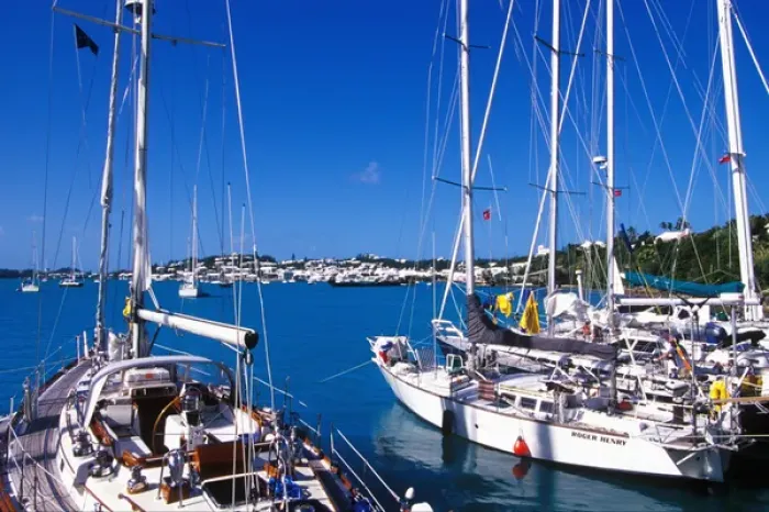 Framed Print : Caribbean, Bermuda, Town of St. George, St. Georges Harbour. Sailboats Framed Print : Caribbean, Bermuda, Town of St. George, St. Georges Harbour. Sailboats