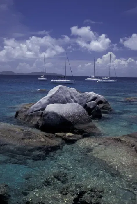 Framed Print : Caribbean, British Virgin Islands View of The Baths, Virgin Gorda Framed Print : Caribbean, British Virgin Islands View of The Baths, Virgin Gorda