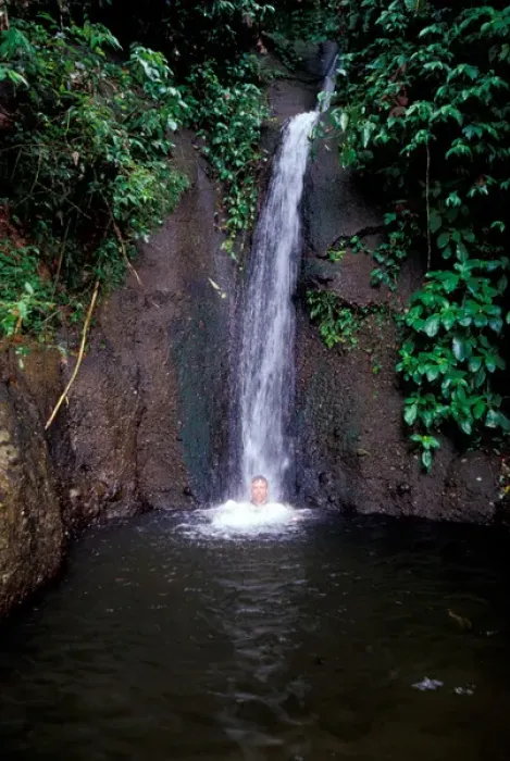 Framed Print : Caribbean, BWI, St. Lucia, Pyke waterfall Framed Print : Caribbean, BWI, St. Lucia, Pyke waterfall