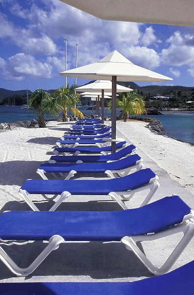 Caribbean, French West Indies, Martinique, Pointe Du Bout Carayou Bakoua Hotel