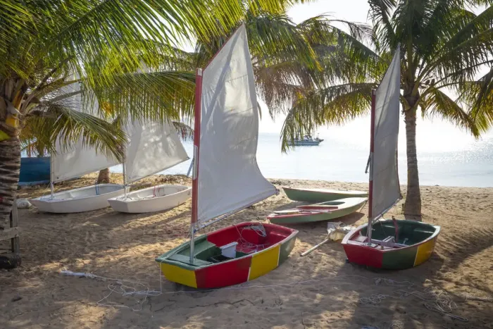 Framed Print : Caribbean, Grenada, Mayreau Island. Sailboats on beach. Credit as Framed Print : Caribbean, Grenada, Mayreau Island. Sailboats on beach. Credit as