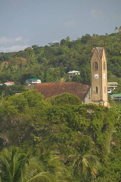 Caribbean, GRENADA, North Coast, Sauteurs Town Church