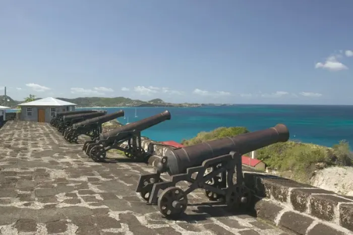 Framed Print : Caribbean, GRENADA, St. Georges Fort George, Fort Cannons Framed Print : Caribbean, GRENADA, St. Georges Fort George, Fort Cannons