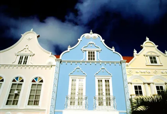 Framed Print : Caribbean, Netherlands (formerly a member of the Netherlands Antilles), Aruba. Capital Framed Print : Caribbean, Netherlands (formerly a member of the Netherlands Antilles), Aruba. Capital