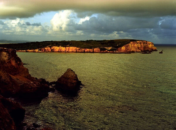Caribbean, Puerto Rico, Cabo Rojo, cliffs