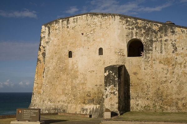Caribbean, Puerto Rico, Old San Juan. Fort San Cristobal (Castillo San Cristobal)
